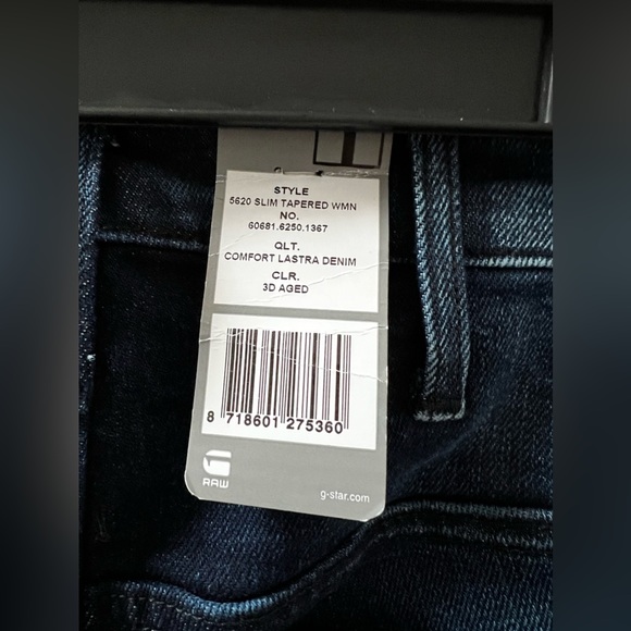🌸 G-Star Slim Tapered jeans - Women size 27 - Picture 4 of 12